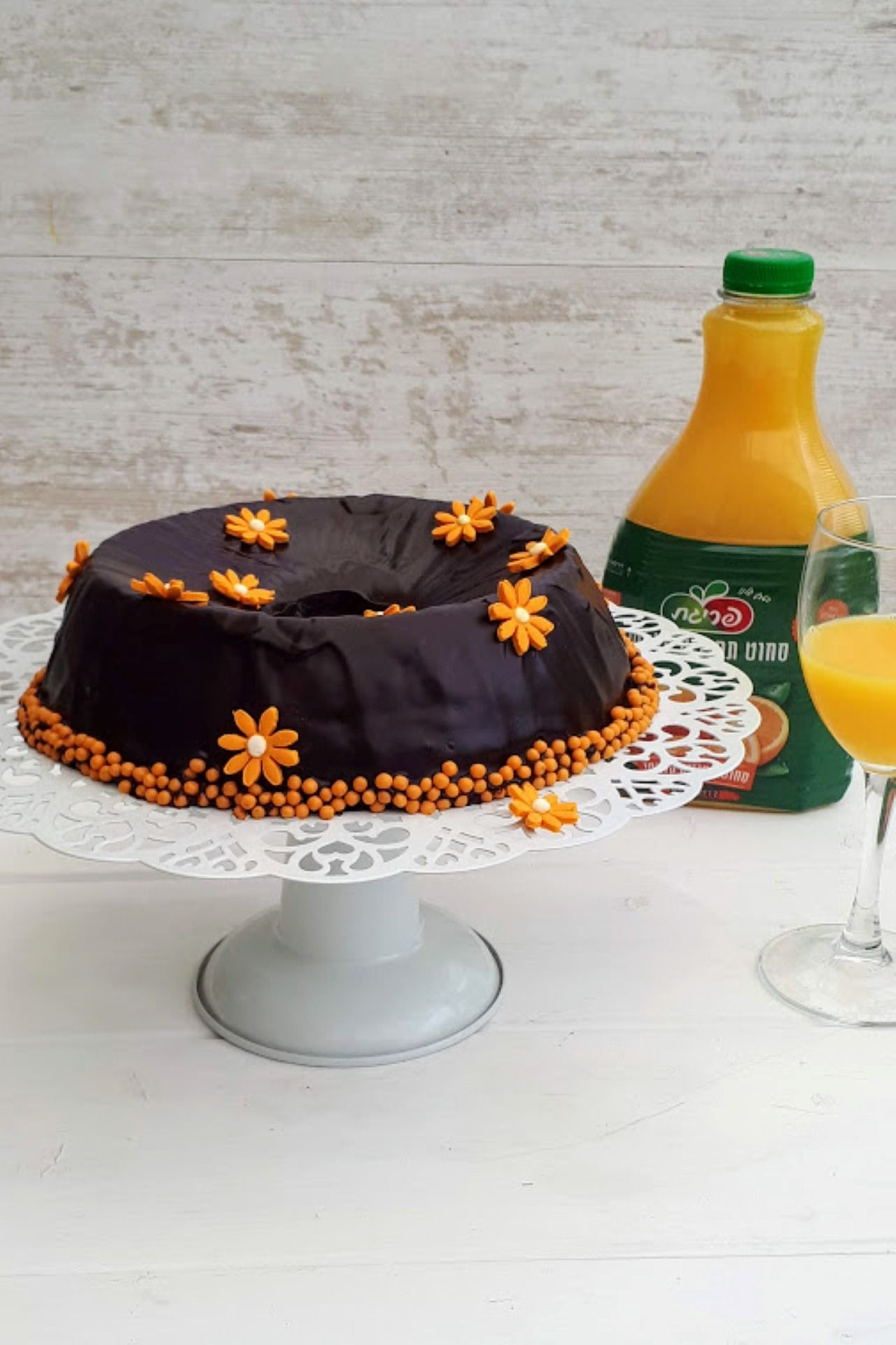 עוגת שוקולד-תפוז לפסח